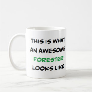 forester, awesome coffee mug