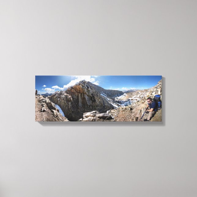 Forester Pass - John Muir Trail Canvas Print (Front)