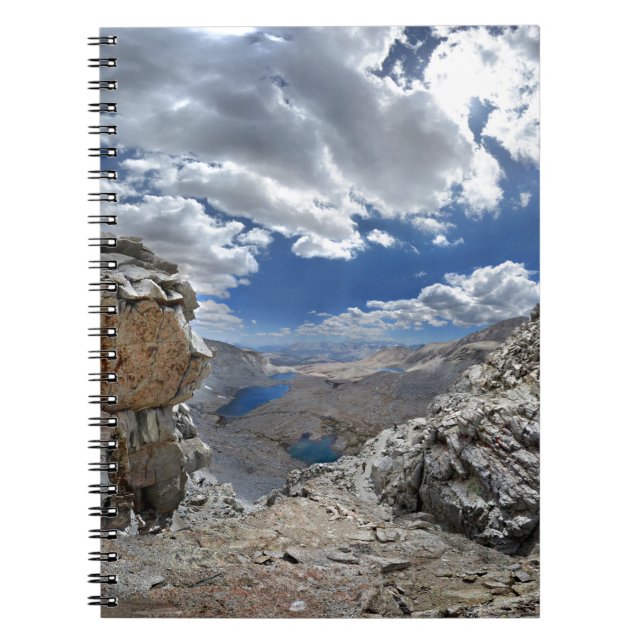 Forester Pass - John Muir Trail - Sierra Nevada Spiral Notebook (Front)