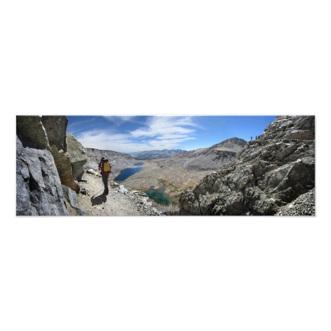 Forester Pass Switchbacks 2 - John Muir Trail Photo Print (Front)