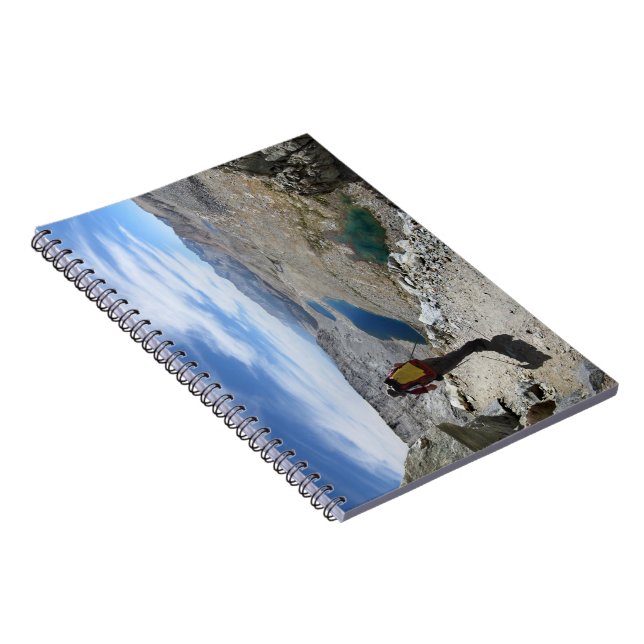 Forester Pass Switchbacks 2 - John Muir Trail Spiral Notebook (Right Side)