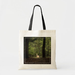 Forests A White Tailed Deer in the Woods Tote Bag