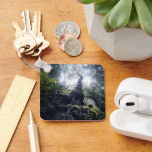 Forests Anaga Rural Park Canary Islands Key Ring