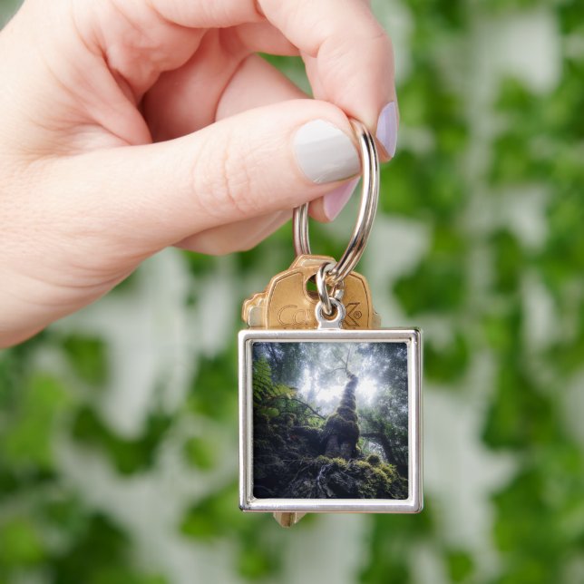 Forests | Anaga Rural Park Canary Islands Key Ring (Hand)