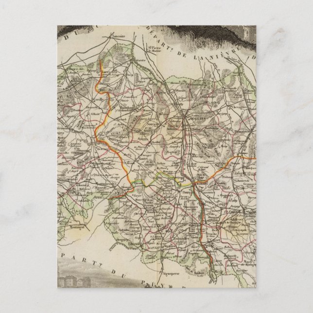 Forests and city boundaries postcard (Front)