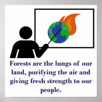 Forests Are The Lungs Of Our Land - Climate Change