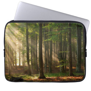 Forests Autumn Forest Laptop Sleeve
