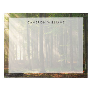 Forests Autumn Forest Notepad