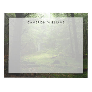 Forests Auvergne France Notepad