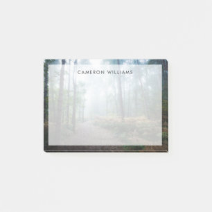 Forests Dark Foggy Woods Norfolk UK Post-it Notes