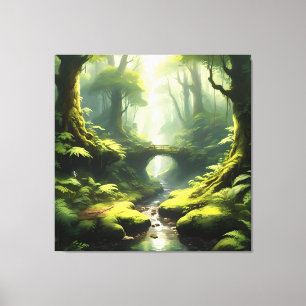 Forest's Embrace Canvas Print