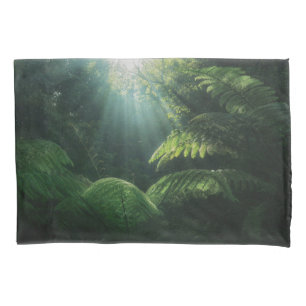 Forests   Ferns in Rainforest Pillowcase