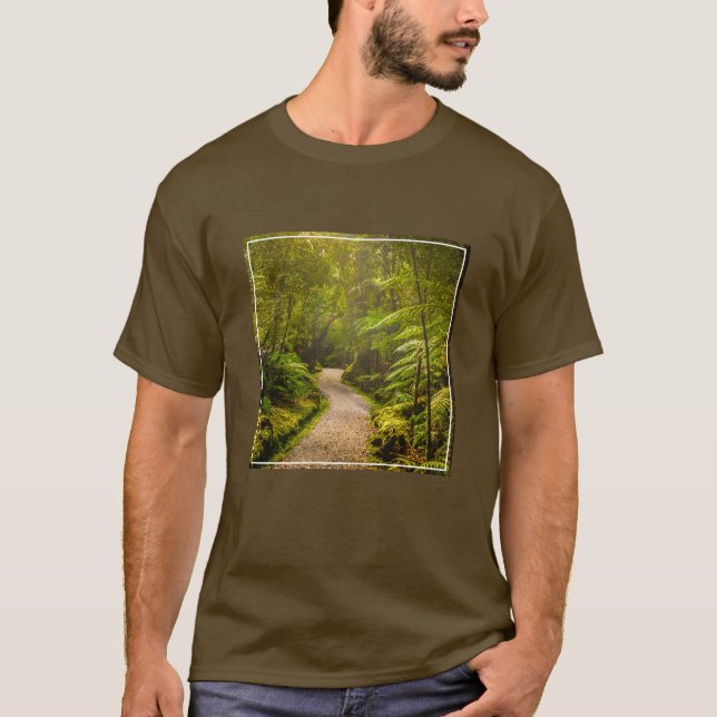 Forests | Footpath Into Forest T-Shirt (Front)