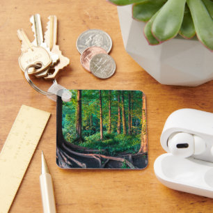 Forests   Greenery & Woodland Key Ring