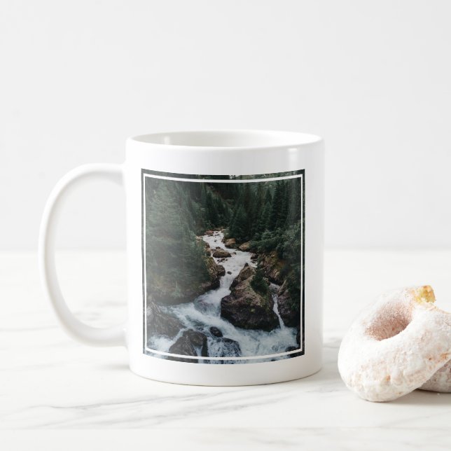 Forests | Grison Graubunden Canton Coffee Mug (With Donut)