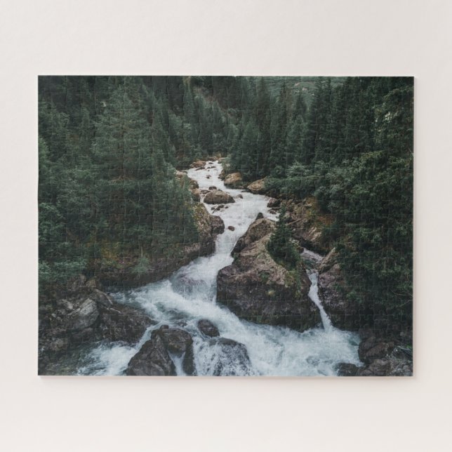 Forests | Grison Graubunden Canton Jigsaw Puzzle (Horizontal)