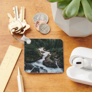 Forests Grison Graubunden Canton Key Ring