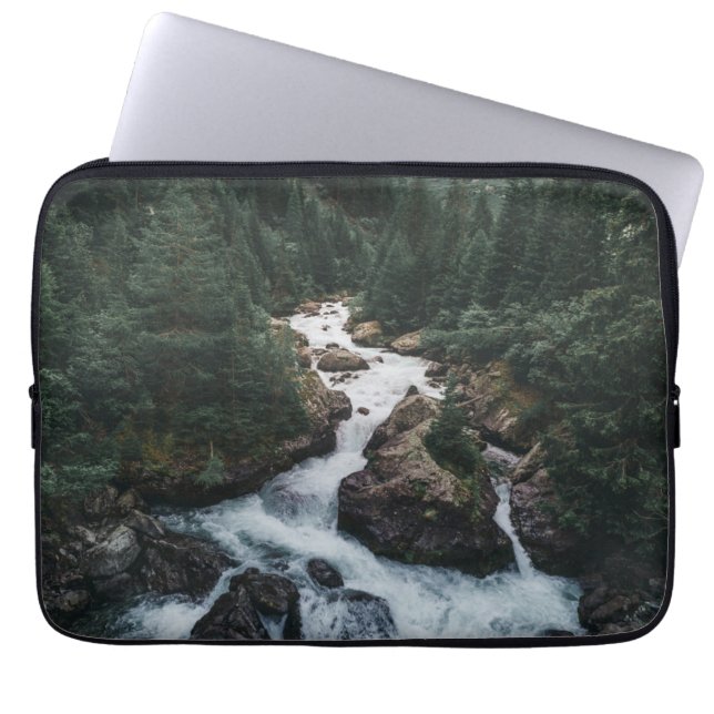 Forests | Grison Graubunden Canton Laptop Sleeve (Front)