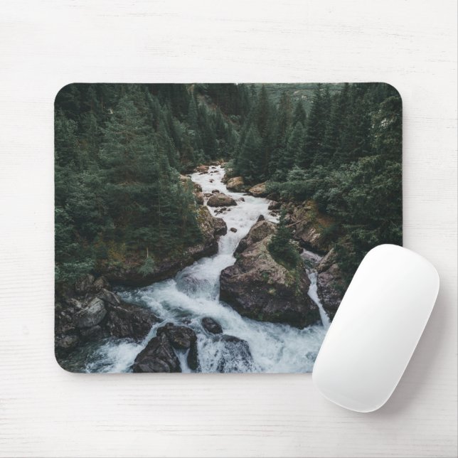 Forests | Grison Graubunden Canton Mouse Pad (With Mouse)