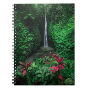 Forests   Leke Leke Waterfalls in Bali Notebook