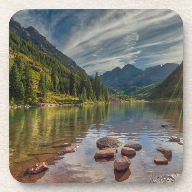 Forests | Maroon Bells Colorado Coaster (Front)
