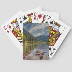 Forests Maroon Bells Colorado Playing Cards