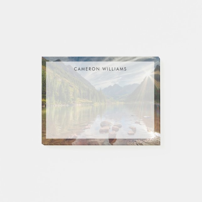 Forests | Maroon Bells Colorado Post-it Notes (Front)