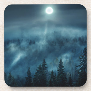 Forests Moonlit Forest Coaster