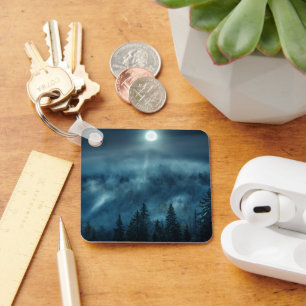 Forests Moonlit Forest Key Ring