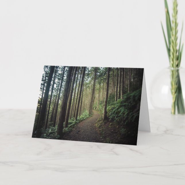 Forests | Mountains of Wakayama Japan Card (Front)