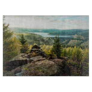 Forests Ore Mountains Germany Cutting Board