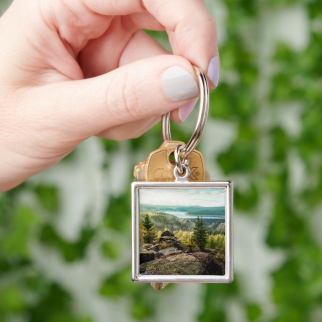 Forests | Ore Mountains Germany Key Ring (Hand)
