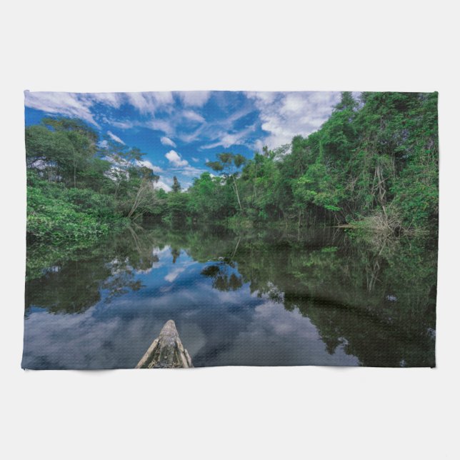 Forests | Peruvian Jungle Forest Tea Towel (Horizontal)