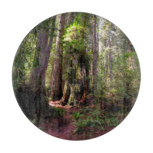 Forests Redwood Forest California Cutting Board