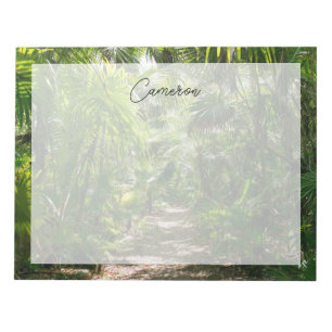 Forests Tropical Rainforest Tulum Mexico Notepad
