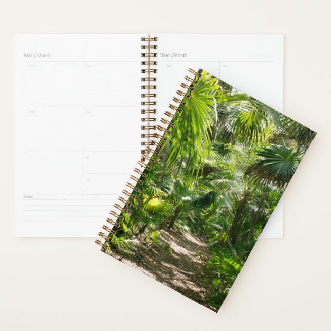 Forests | Tropical Rainforest Tulum Mexico Planner (Display)