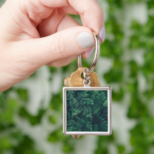 Forests Woodland Ferns Key Ring