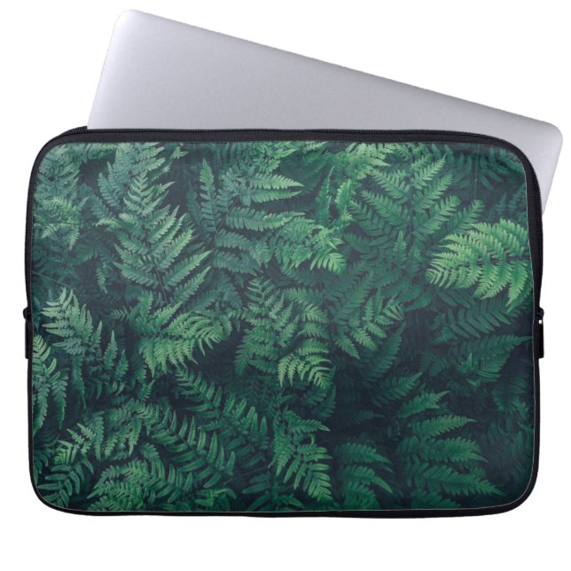 Forests | Woodland Ferns Laptop Sleeve (Front)