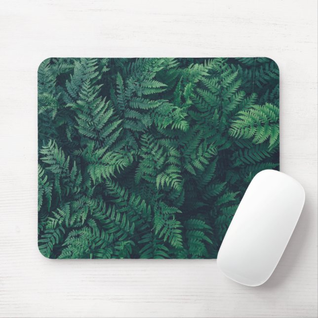 Forests | Woodland Ferns Mouse Pad (With Mouse)
