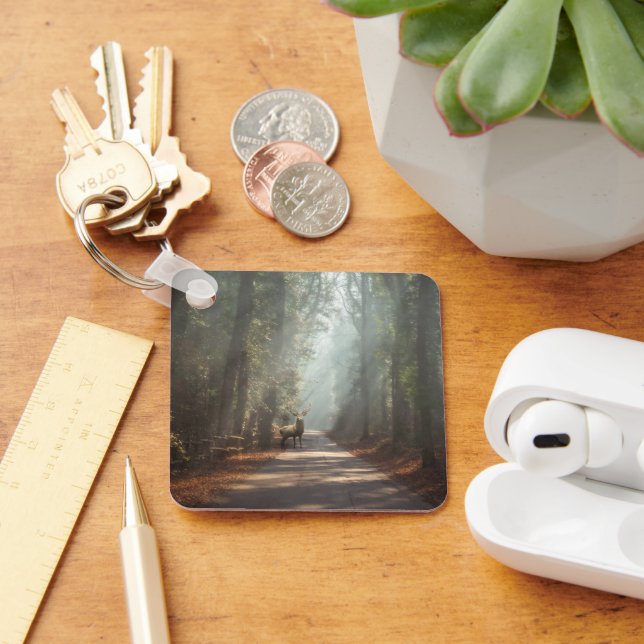 Forests | Woodland Stag Key Ring (Desk)