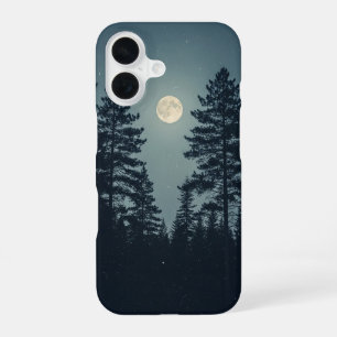 Forêt Vintage sous la Lune iPhone 16 Case