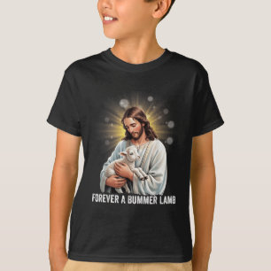 Forever A Bummer Lamb, Lamb Jesus Christian Artwor T-Shirt