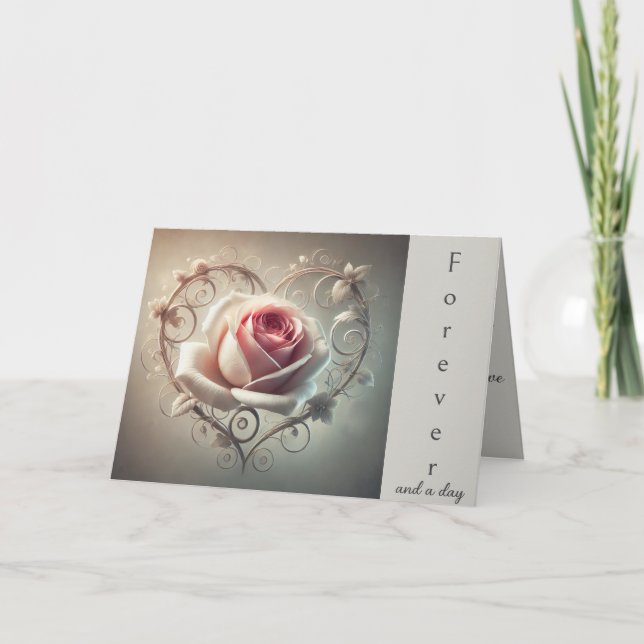 Forever & A Day Valentine Card (Front)