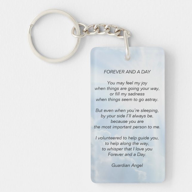 Forever and a Day Key Ring (Front)