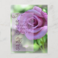 Forever and a Day Post Card