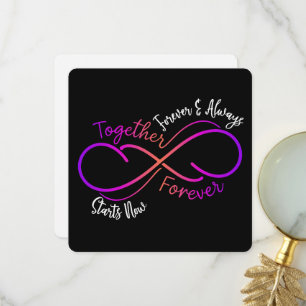 Forever and Always - Valentine's Day Card