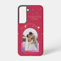 FOREVER AND ALWAYS Wedding Magenta Celestial Photo