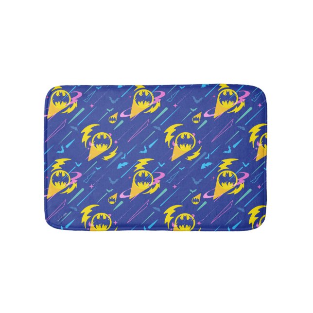 Forever Batman Bat Signal Pattern Bath Mat (Front)