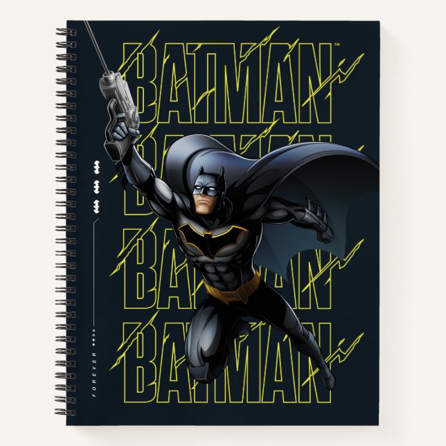 Forever Batman Grappling Hook Notebook (Front)