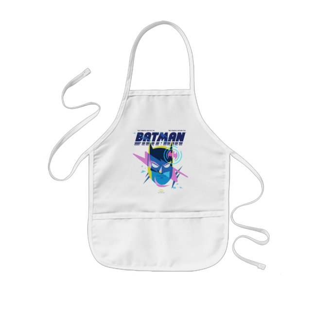 Forever Batman Light Up Head Graphic Kids Apron (Front)